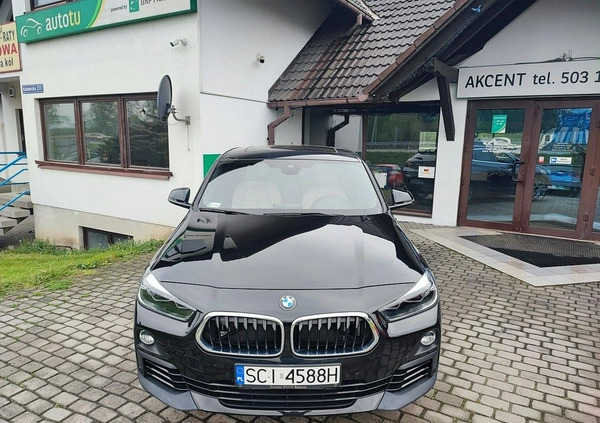 BMW X2 cena 130000 przebieg: 17751, rok produkcji 2020 z Zielonka małe 631